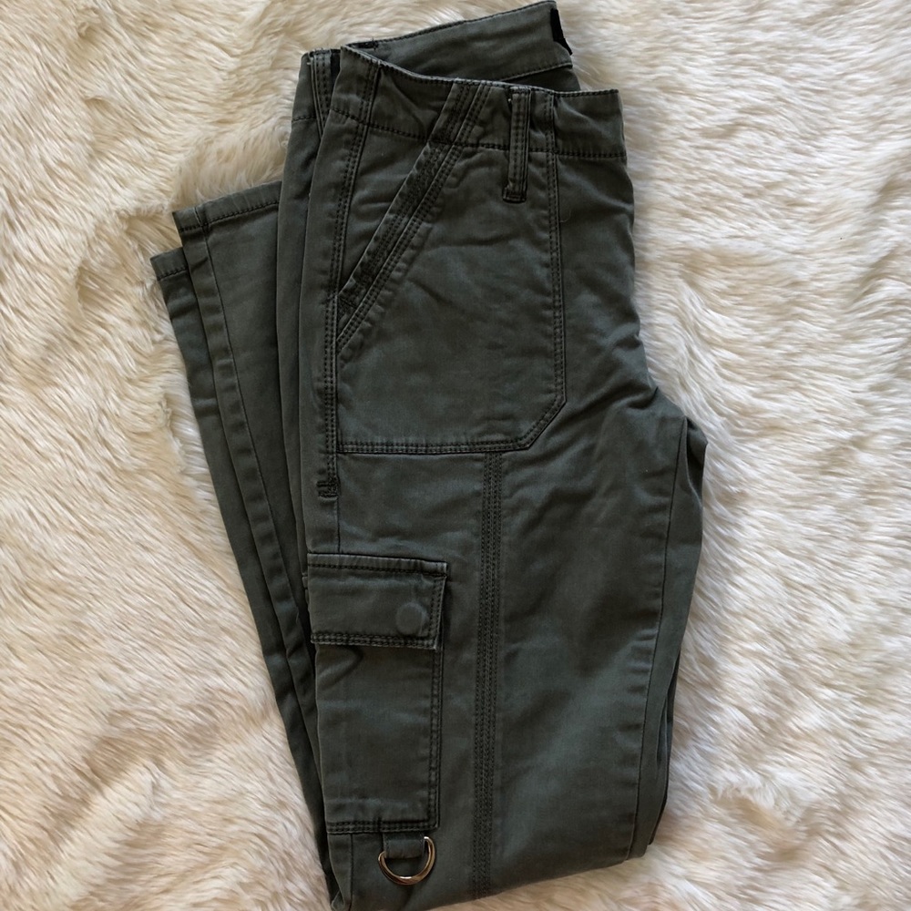 Bebe Skinny Cargo Pants